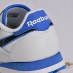 REEBOK CLASSIC LEATHER WHITE/BLUE/BLACK – Image 9