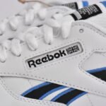 REEBOK CLASSIC LEATHER WHITE/BLUE/BLACK – Image 7