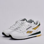 REEBOK CLASSIC LEATHER WHITE/GOLD/GREEN – Image 3