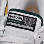 REEBOK CLASSIC LEATHER WHITE/GOLD/GREEN – Image 7