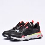 SKECHERS ENERGY RACER-EMBRACE HER BLACK/CORAL – Image 3