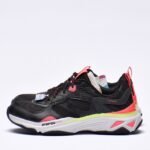 SKECHERS ENERGY RACER-EMBRACE HER BLACK/CORAL – Image 2