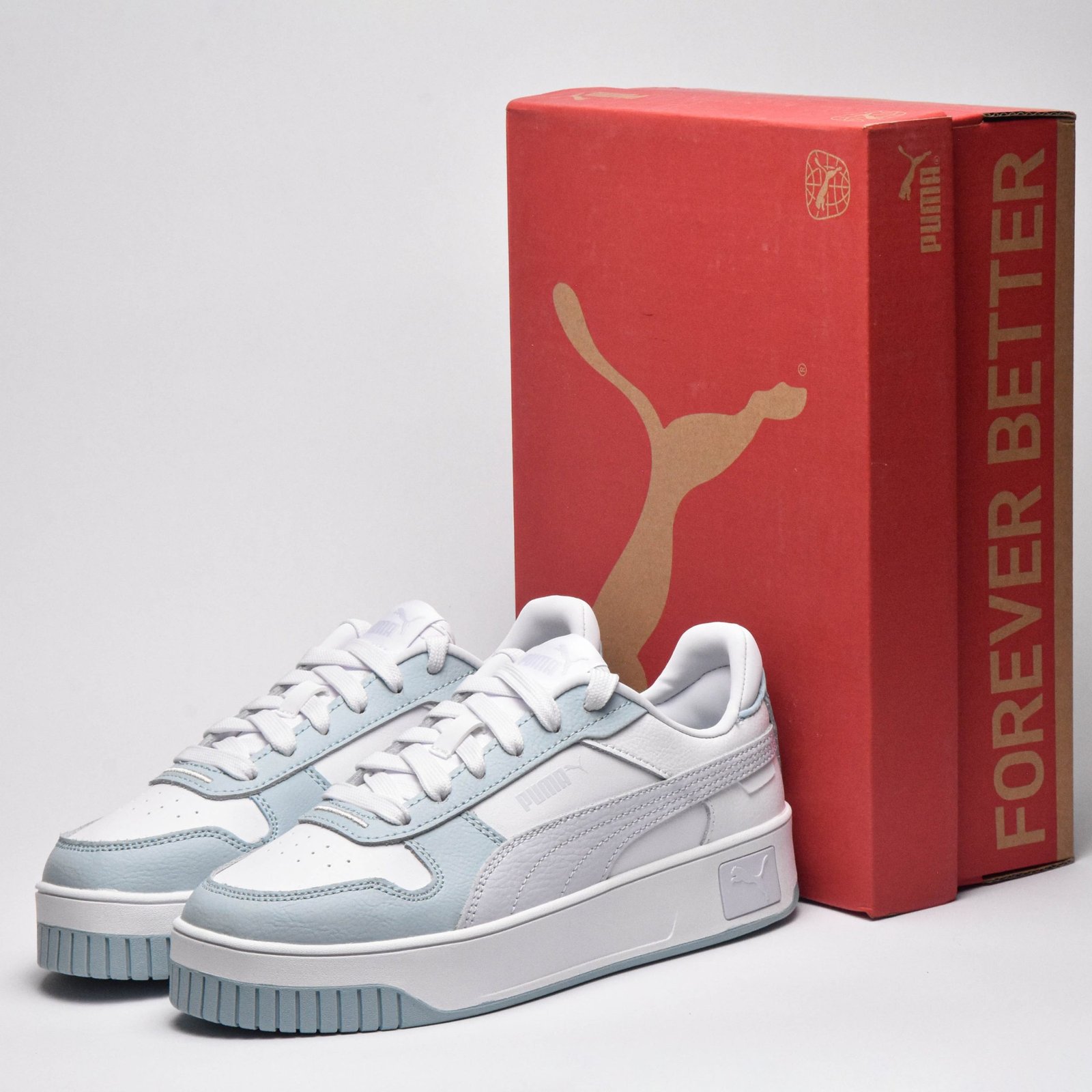 1000226249-scaled-1.jpg PUMA CARINA STREET JR WHITE SILVER MIST – Image 1