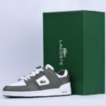 LACOSTE COURT CAGE WHT/KHK – Image 2