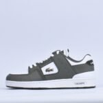 LACOSTE COURT CAGE WHT/KHK – Image 4