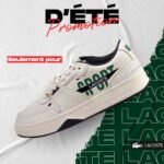 LACOSTE OFF WTH/BLK 746SMA00482G9