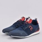 LACOSTE MANERVA ELITE 120 1 CMA NVY/RED TEXTILE/SYNTHETIC – Image 3