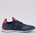 LACOSTE MANERVA ELITE 120 1 CMA NVY/RED TEXTILE/SYNTHETIC – Image 4