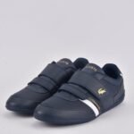 LACOSTE MISANO STRAP 0120 1 CMA NVY/BLK LEATHER – Image 2