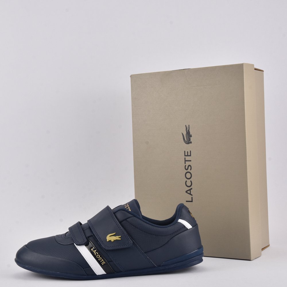 1000271458.jpg LACOSTE MISANO STRAP 0120 1 CMA NVY/BLK LEATHER – Image 1