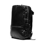 Sac à dos en cuir noir