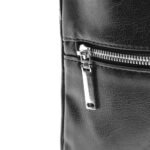 Sac à dos en cuir noir – Image 5