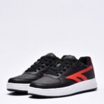 HI TEC VARSITY COURT BLACK RED – Image 3