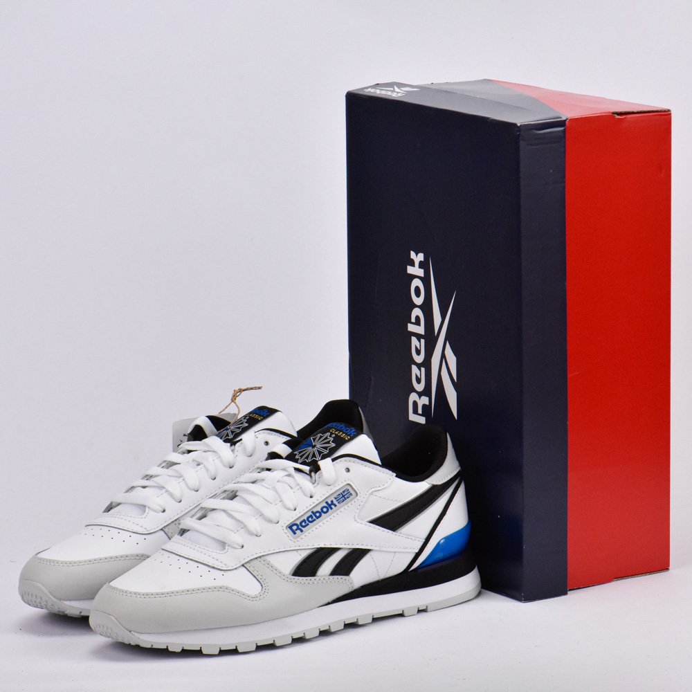 38193681-58130392.jpg REEBOK CLASSIC LEATHER CLIP FTWWHT/PURGRY/VECB – Image 1
